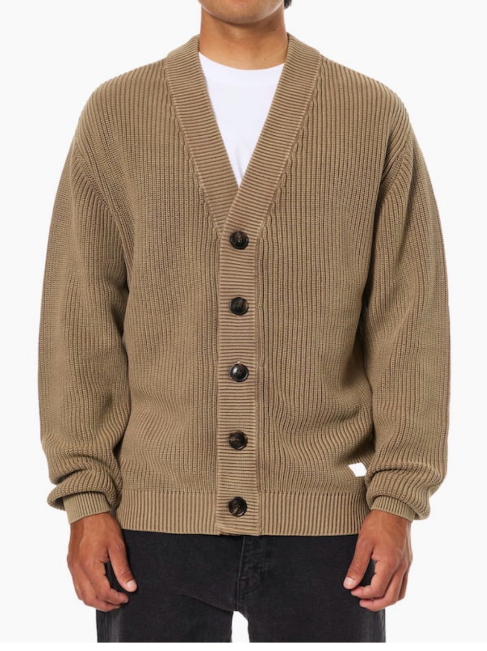 Katin Gallant Oversized Cardigan Sweater Brown - XL